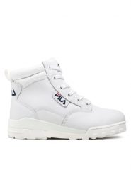 Fila Trapery Grunge II L Mid Wmn FFW0216.10004 Biały. Białe trapery damskie Fila, ze skóry, bez zapięcia. Za 359.99 zł.