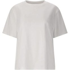 Koszulka damska Athlecia Lexy. Białe bluzki damskie Athlecia, bez wzorów, bez kołnierzyka, bez ramiączek. Za 180.50 zł.