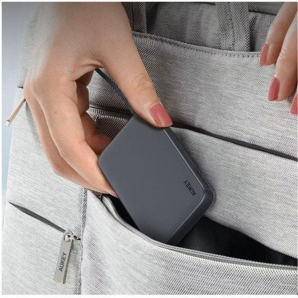 Aukey PB-Y53P PowerBank | 10000mAh | 22.5W | 4xUSB | kabel USB-C. Powerbanki Aukey. Za 86.42 zł.