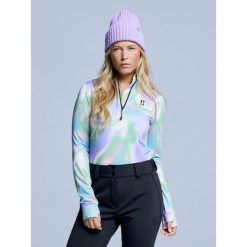 Bluza narciarska - Damska – Cabin Life – różowym wielokolorowym. Czerwone bielizna sportowa damska POEDERBAAS, xs, bez wzorów, z elastanu. Za 264.52 zł.