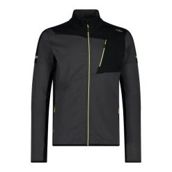 Golf męska turystyczne CMP 34E4107. Czarne swetry męskie CMP, l, bez wzorów, sportowe, bez kołnierzyka, bez ramiączek. Za 382.50 zł.