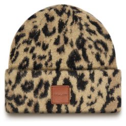 Czapka Coach. Brązowe czapki damskie Coach, na zimę, bez wzorów. Za 409.99 zł.