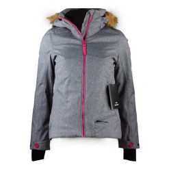 Kurtka narciarska damska Eider EIV4514 membrana 10K. Szare kurtki sportowe damskie Eider, na zimę, xs, bez wzorów, z poliesteru, bez ramiączek, bez kaptura, narciarskie. Za 601.00 zł.