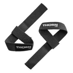 Paski do podnoszenia ciężarów Thorn Fit. Czarne paski damskie THORN FIT, sportowe. Za 24.90 zł.