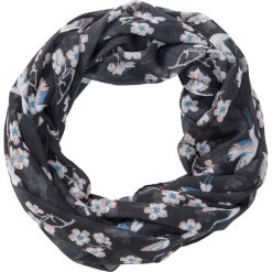 Szal koło bonprix ciemnoszaro-stary jasnoróżowy - niebiesko-biały. Czarne szaliki damskie bonprix, bez wzorów, z bawełny. Za 34.99 zł.