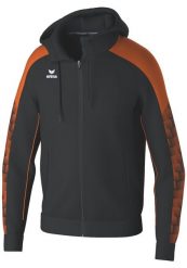 Bluza dresowa z kapturem Erima Evo Star. Brązowe bluzy damskie Erima, xl, bez wzorów, z dresówki, retro, bez ramiączek, z kapturem. Za 314.99 zł.