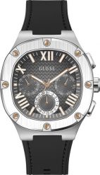 Zegarek Guess Zegarek męski Guess GW0571G1 czarny. Czarne zegarki męskie Guess, z aplikacjami. Za 720.00 zł.