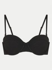 Tommy Hilfiger Góra od bikini UW0UW05814 Czarny. Czarne bikini Tommy Hilfiger, bez wzorów, z syntetyku. Za 139.99 zł.
