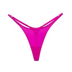 Stringi biodrówki z delikatnych materiałów niewidoczne pod ubraniem Viole. Czerwone majtki damskie Intica, z materiału. Za 69.00 zł.