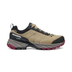 Buty trekkingowe dla dorosłych SCARPA Rush Trail GTX. Brązowe obuwie trekkingowe damskie Scarpa, bez zapięcia. W wyprzedaży za 764.05 zł.