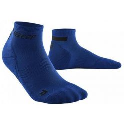 Skarpety kompresyjne damskie sportowe CEP The Run 4.0 low-cut. Niebieskie skarpetki damskie CEP, bez wzorów. Za 89.00 zł.