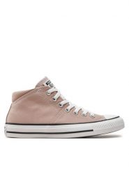 Converse Trampki Chuck Taylor All Star Madison Mid A06511C Beżowy. Brązowe trampki i tenisówki damskie Converse, bez wzorów, z materiału, bez zapięcia. Za 209.99 zł.
