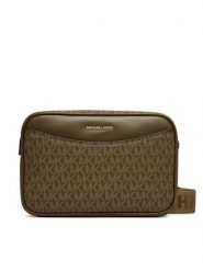 MICHAEL Michael Kors Torebka Bev 32F6G22C9V Khaki. Brązowe listonoszki damskie MICHAEL Michael Kors, bez wzorów, ze skóry, bez dodatków. Za 1,099.00 zł.