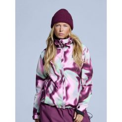 Kurtka narciarska damska - Arty - Ocieplana 2L - Tie-dye różowym i wielokolorowy. Zielone kurtki sportowe damskie POEDERBAAS, na zimę, l, bez wzorów, z materiału, bez ramiączek, bez kaptura, narciarskie. Za 1,002.32 zł.