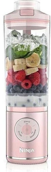 Blender kielichowy Ninja BC251EUPK Blast Max bezprzewodowy mixer rosa. Blendery NINJA. Za 424.99 zł.