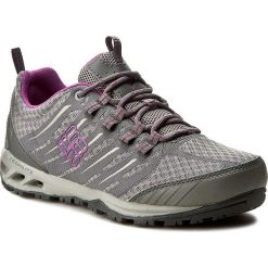 Trekkingi COLUMBIA - Ventrailia Razor Outdry BL6023 Light Grey/Razzle 060. Szare obuwie trekkingowe damskie Columbia, z materiału, bez zapięcia. W wyprzedaży za 309.00 zł.