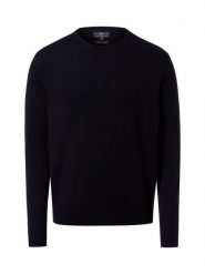 Nils Sundström Męski sweter z dzianiny Mężczyźni Bawełna niebieski jednolity, S. Niebieskie swetry męskie Nils Sundström, m, bez wzorów, z bawełny, bez kołnierzyka, bez ramiączek. Za 199.95 zł.