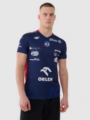 4F Koszulka meczowa replika wyjazdowa z sezonu 2024/25 męska 4F x Zaksa Kędzierzyn Koźle - multikolor 3XL. Koszulki sportowe męskie 4F, m, bez wzorów, z dzianiny, bez ramiączek, na fitness i siłownię. Za 219.99 zł.