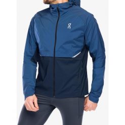 Kurtka do biegania męska On Running Core Jacket. Niebieskie kurtki męskie On Running, m, bez wzorów, z softshellu, sportowe, bez kaptura. Za 717.99 zł.