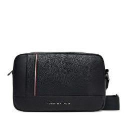 Saszetka Tommy Hilfiger. Czarne saszetki i nerki męskie Tommy Hilfiger, bez wzorów. Za 369.99 zł.