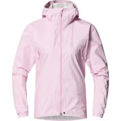 Kurtka przeciwdeszczowa damska L.I.M Proof Jacket. Czerwone kurtki sportowe damskie Haglöfs, l, bez wzorów, bez ramiączek, bez kaptura, trekkingowe. Za 850.00 zł.