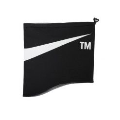 Komin sportowy do biegania NIKE NECKWARMER 2.0 REVERSIBLE TRADEMARK. Czarne szaliki męskie Nike, bez wzorów. Za 99.99 zł.
