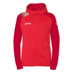 Bluza damska z kapturem Kempa Ambition 28. Czerwone bluzy damskie Kempa, bez wzorów, sportowe, bez ramiączek, z kapturem. Za 271.50 zł.