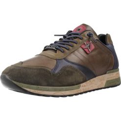 Buty CETTI C848 XL INV26 Zielony. Zielone buty zimowe męskie QUERCETTI, bez wzorów, ze skóry, bez obcasa, bez zapięcia. Za 510.88 zł.
