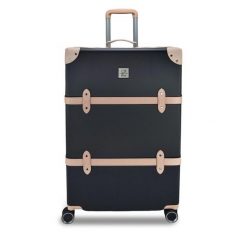 Walizka duża Semi Line. Czarne walizki damskie Semi-line, bez wzorów, duże. Za 269.99 zł.