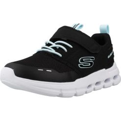 Buty SKECHERS SKECHERS GLIDE-STEP FLOW Czarny. Czarne obuwie trekkingowe damskie Skechers, z syntetyku, bez zapięcia. Za 172.99 zł.