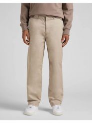 LEE MĘSKIE SPODNIE MATERIAŁOWE LEE RELAXED CHINO STONE L70XTY58 112145506. Eleganckie spodnie męskie Lee, bez wzorów, z materiału. Za 209.99 zł.