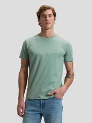 MESKA KOSZULKA LEE SS PATCH LOGO TEE DESERT SAGE 112376466. T-shirty męskie Lee, xl, bez wzorów, bez kołnierzyka, bez ramiączek. Za 79.99 zł.