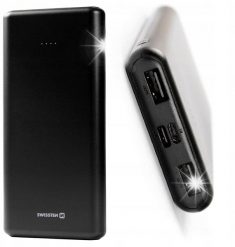 Powerbank Swissten SWISSTEN POWERBANK 10000 mAh 2x USB 10,5W 1x USB-C. Powerbanki SWISSTEN. Za 157.08 zł.