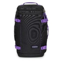Torba sportowa konwertowalna z kieszonką Eastpak Carry. Czarne torby sportowe męskie Eastpak, bez wzorów, z materiału. Za 276.00 zł.