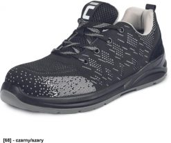 CERVA GERA O1 SR - Lekkie półbuty zawodowe przewiewna tekstylna cholewka antystatyczna wkładka podeszwa antypoślizgowa odporna na olej i paliwa 45. Półbuty męskie CERVA, bez wzorów, bez obcasa, bez zapięcia. Za 84.55 zł.