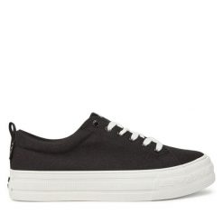 Tenisówki Roxy. Czarne trampki i tenisówki damskie Roxy, bez wzorów, bez zapięcia. Za 119.99 zł.