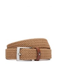 Tommy Hilfiger Pasek Adan 3.5 Elastic AM0AM13824 Brązowy. Brązowe paski męskie Tommy Hilfiger, z materiału. Za 209.99 zł.