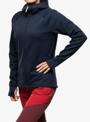 Bluza polarowa damska Houdini Mono Air Houdi. Czarne bluzy damskie Houdini, l, bez wzorów, z materiału, bez ramiączek, bez kaptura. Za 593.99 zł.