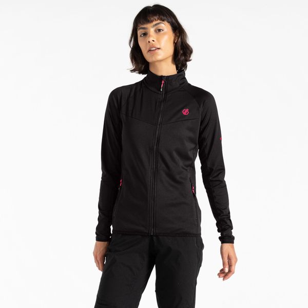 Ascending Core damska bluza. Czarne bluzy damskie Dare 2B, na zimę, bez wzorów, sportowe, bez ramiączek, bez kaptura. W wyprzedaży za 153.45 zł.