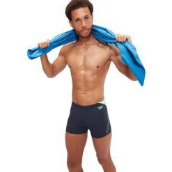 Kąpielówki męskie spodenki kąpielowe Speedo Hyperboom. Niebieskie kąpielówki męskie Speedo, m, bez wzorów. Za 129.99 zł.