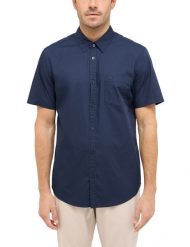 Męska Koszula Mustang Style Gilroy Dark Sapphire 1016251 4136. Niebieskie koszule męskie Mustang, m, bez wzorów, bez kołnierzyka, bez ramiączek. Za 149.99 zł.