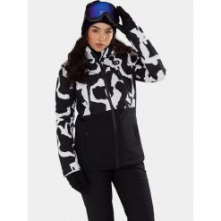 Kurtka Narciarska Damska Fundango Celine. Białe kurtki sportowe damskie FUNDANGO, na zimę, bez wzorów, bez ramiączek, bez kaptura, narciarskie. Za 599.90 zł.