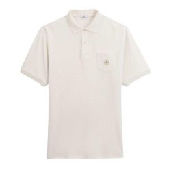 Polo Serge Blanco Logan. Białe koszulki sportowe męskie SERGE BLANCO, m, bez wzorów, bez ramiączek. W wyprzedaży za 272.00 zł.