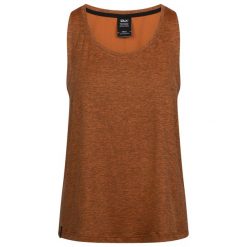 Kamizelka Damska Joanne DLX Marl Top. Brązowe topy damskie Trespass, s, bez wzorów, sportowe, bez kołnierzyka, bez ramiączek. Za 105.99 zł.