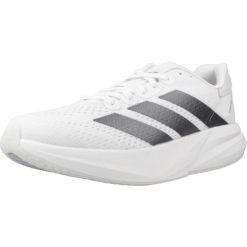 Buty ADIDAS DURAMO SPEED 2 W Biały. Białe obuwie trekkingowe damskie Adidas, z tkaniny, bez zapięcia. Za 383.00 zł.