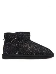EMU Australia Śniegowce Stinger Micro Milkyway W13186 Czarny. Czarne śniegowce damskie Emu Australia, ze skóry, bez zapięcia. Za 699.99 zł.