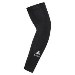 Ocieplacz Odlo Armwarmer CERAMICOOL LIGHT. Czarne rękawiczki damskie ODLO, bez wzorów. Za 169.99 zł.