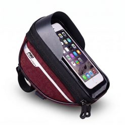 Torba na kierownicę rowerową z odłączanym uchwytem na telefon Czerwony. Czerwone torby na ramię męskie PRO SPORT LIGHTS, na ramię. Za 79.99 zł.