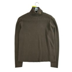Damski brązowy sweter z golfem. Brązowe swetry nierozpinane damskie Ralph Lauren, l, bez wzorów, eleganckie, bez kołnierzyka, bez ramiączek. Za 89.42 zł.