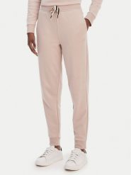 BOSS Spodnie dresowe CP Stripe 50524759 Beżowy Regular Fit. Brązowe spodnie dresowe damskie Boss, bez wzorów, z bawełny. Za 339.99 zł.